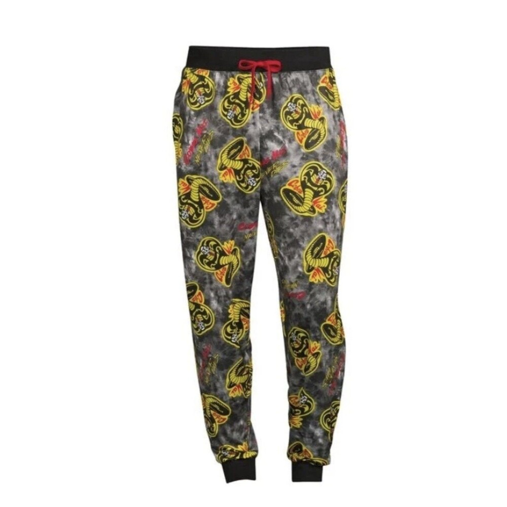 COBRA KAI Pajama Pants NEW Mens XXL 44"-46" Logo Sleep Lounge Pajamas Jogger NWT
